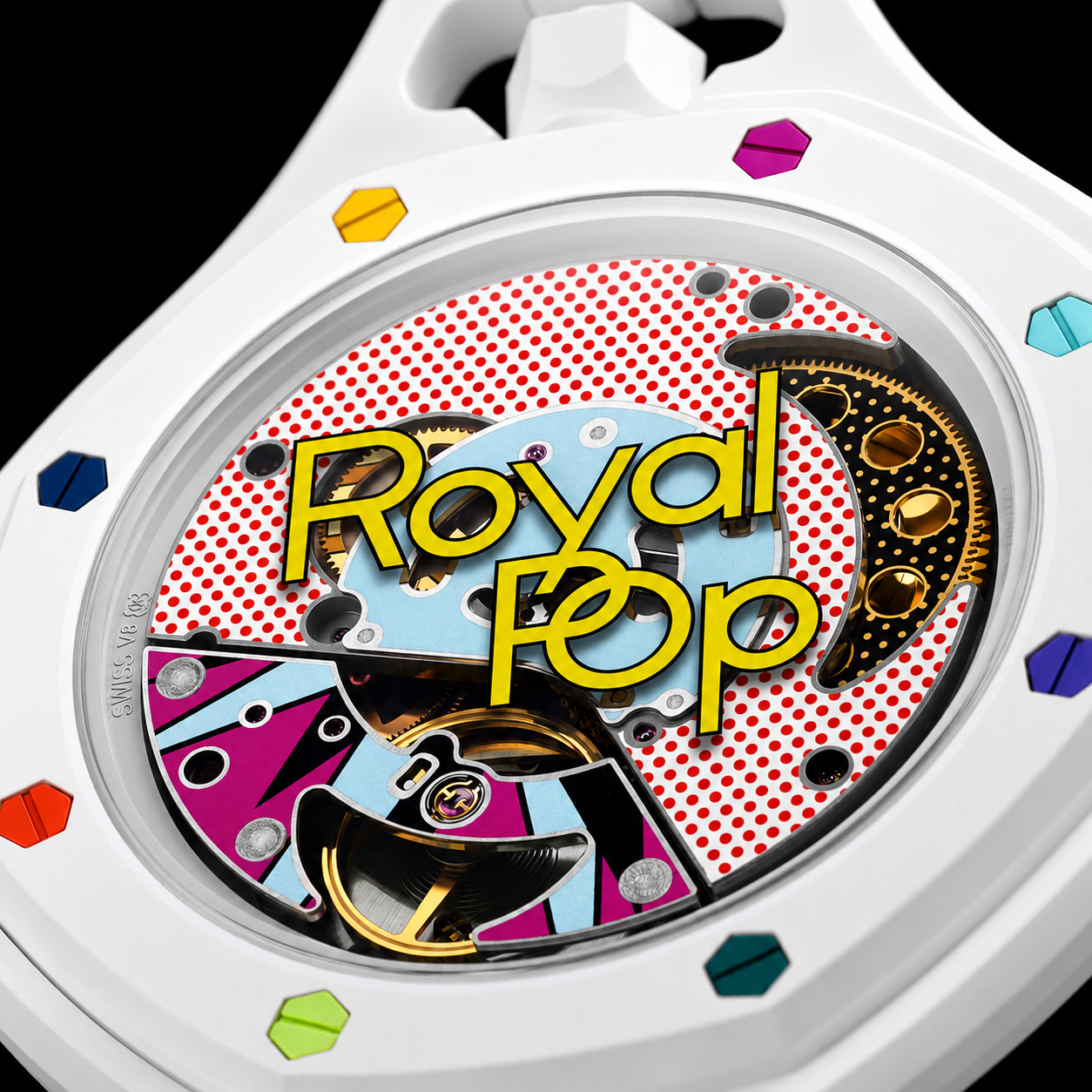 AP SWATCH ROYAL POP WHITE