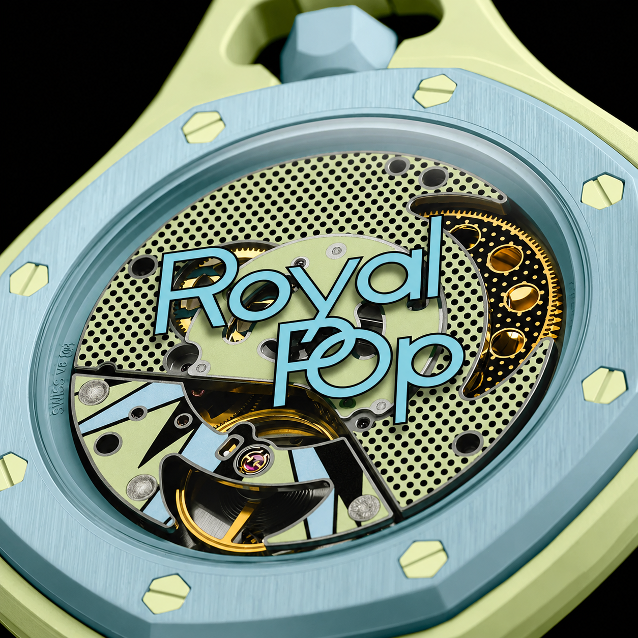 AP SWATCH ROYAL POP LIGHT GREEN