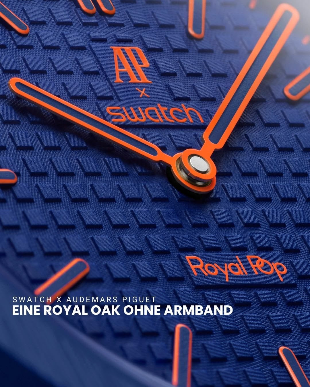 SWATCH AP ROYAL POP DARK BLUE