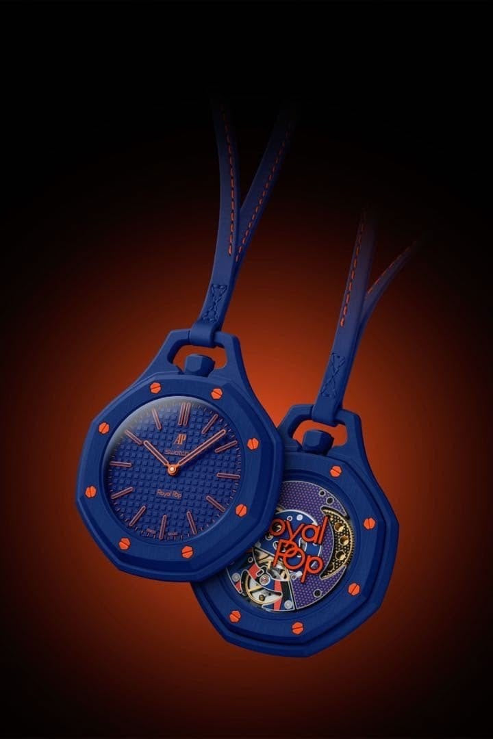 SWATCH AP ROYAL POP DARK BLUE